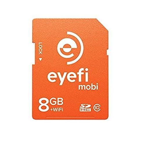 Карта памет с вграден безжичен модул за iOS и Android устройства - Eye-Fi Mobi Wi-Fi SDHC Memory Card 8 GB | JAR Computers Карта памет с вграден безжичен модул за iOS и Android устройства - Eye-Fi Mobi Wi-Fi SDHC Memory Card 8 GB