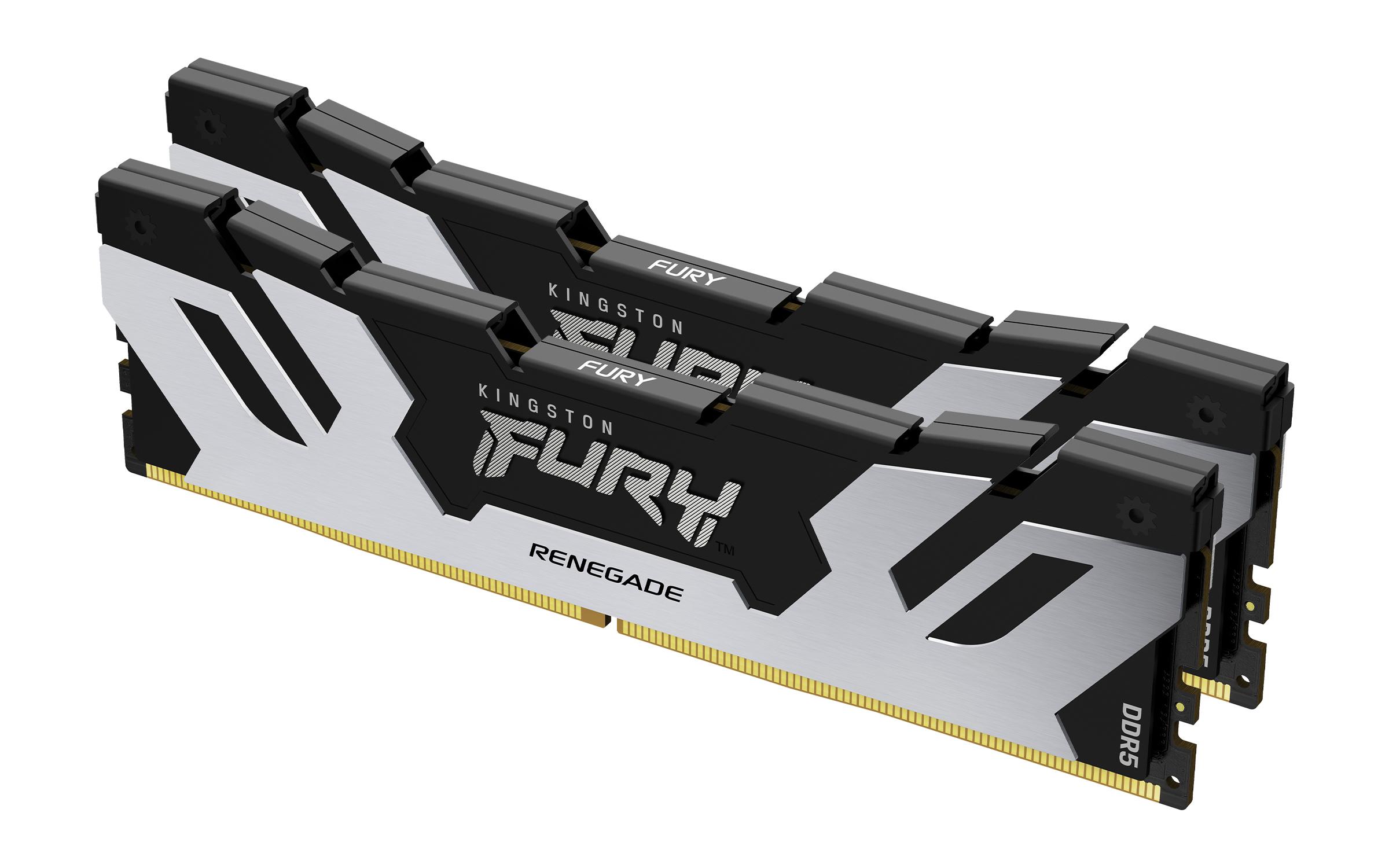 Kingston Technology FURY Renegade модул памет 96 GB 2 x 48 GB DDR5 6400 MT/s 288-pin DIMM | JAR Computers Kingston Technology FURY Renegade модул памет 96 GB 2 x 48 GB DDR5 6400 MT/s 288-pin DIMM
