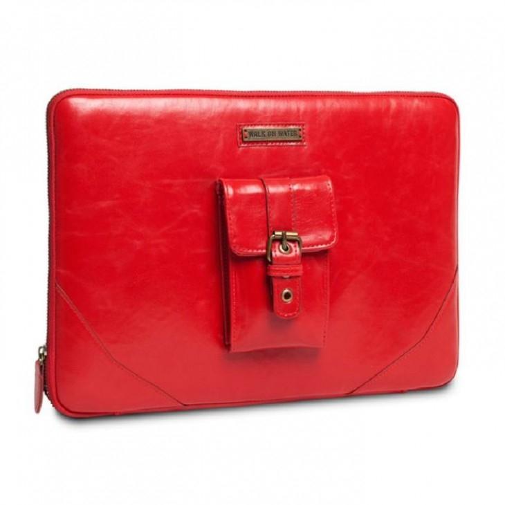 Кожен калъф тип кейс за MacBook Air 11 - Walk on Water Skin Casablanca (червен) | JAR Computers Кожен калъф тип кейс за MacBook Air 11 - Walk on Water Skin Casablanca (червен)