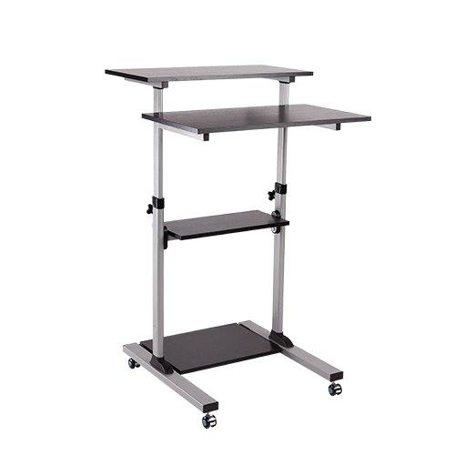 Lumi Работна маса на колелца за компютър и монитор WST-01 | JAR Computers Lumi Работна маса на колелца за компютър и монитор WST-01