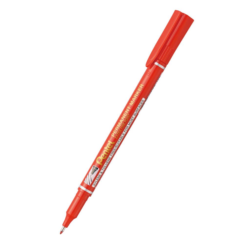 Перм. маркер Pentel OHP NF450 червен | JAR Computers Перм. маркер Pentel OHP NF450 червен