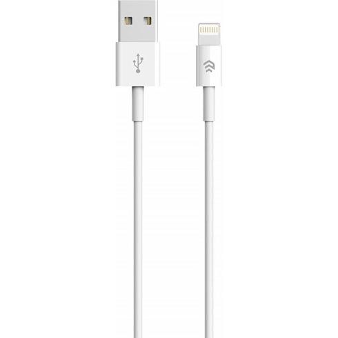 MFI сертифициран кабел за iPhone, iPad, iPod с Lightning - Devia Smart MFI Lightning Cable (бял) | JAR Computers MFI сертифициран кабел за iPhone, iPad, iPod с Lightning - Devia Smart MFI Lightning Cable (бял)