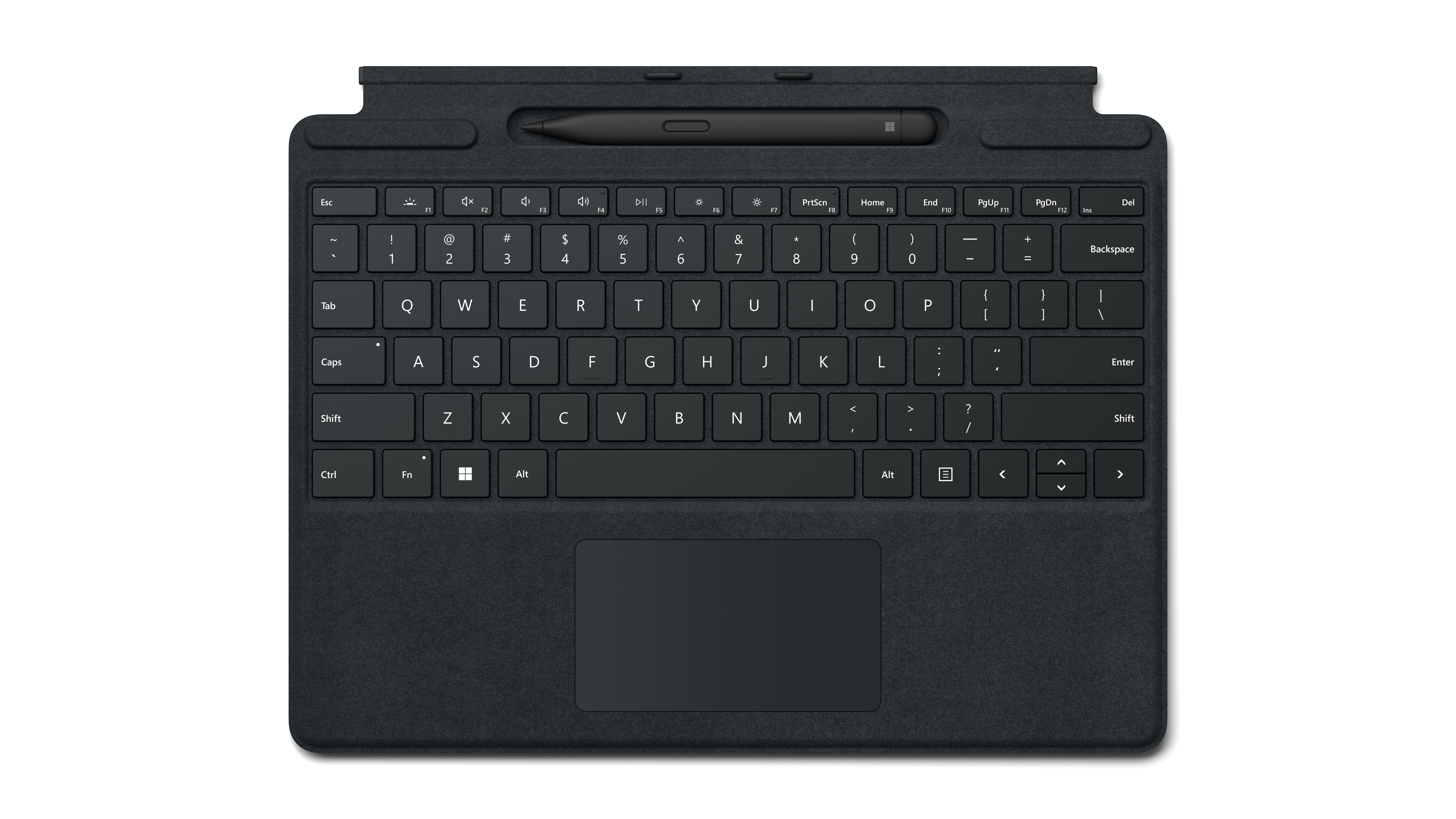 Microsoft Surface Pro Signature Keyboard with Slim Pen 2 QWERTY Английски Microsoft Cover port Черен | JAR Computers Microsoft Surface Pro Signature Keyboard with Slim Pen 2 QWERTY Английски Microsoft Cover port Черен