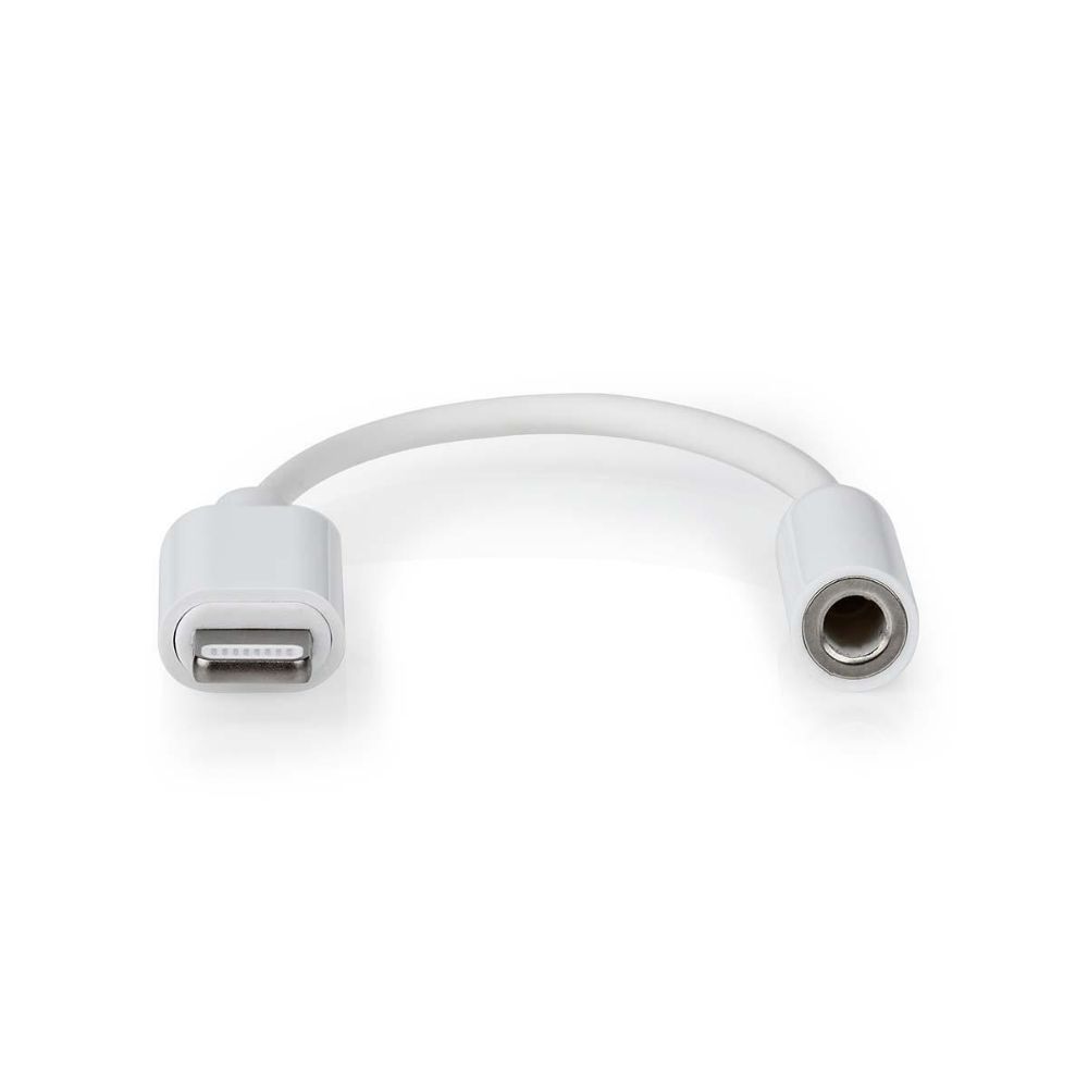 Nedis Lightning male to 3.5mm female converter White (CCGB39950WT01) (NEDCCGB39950WT01)