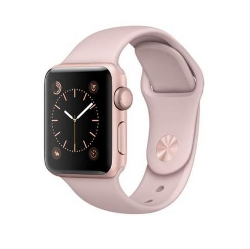 Оригинална силиконова каишка за Apple Watch 38мм, 40мм, 41мм, 42мм (2024) (бледа роза) - Apple Sport Band S/M & M/L (Apple Box) | JAR Computers Оригинална силиконова каишка за Apple Watch 38мм, 40мм, 41мм, 42мм (2024) (бледа роза) - Apple Sport Band S/M & M/L (Apple Box)