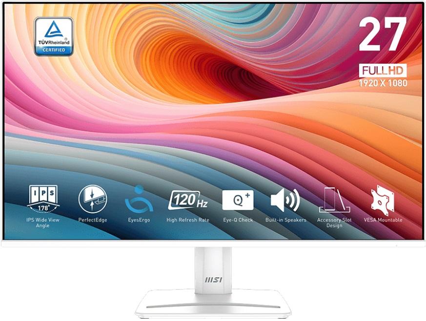 Професионален монитор MSI - PRO MP275W E2, 27'', FHD, IPS Anti-Glare | JAR Computers Професионален монитор MSI - PRO MP275W E2, 27'', FHD, IPS Anti-Glare