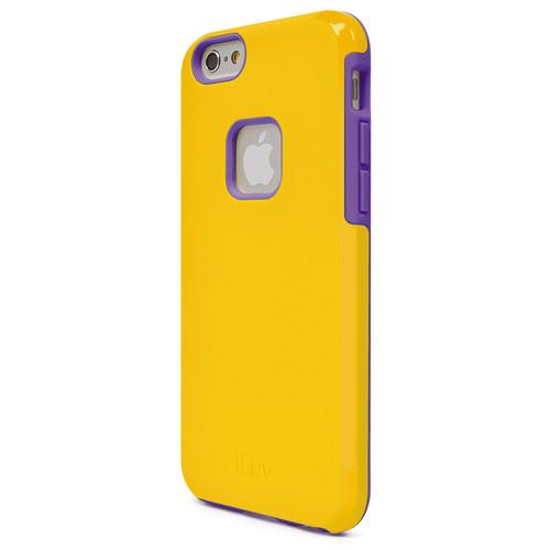 Удароустойчив хибриден кейс за iPhone 6, iPhone 6S - iLuv Regatta Dual Layer case (жълт) | JAR Computers Удароустойчив хибриден кейс за iPhone 6, iPhone 6S - iLuv Regatta Dual Layer case (жълт)