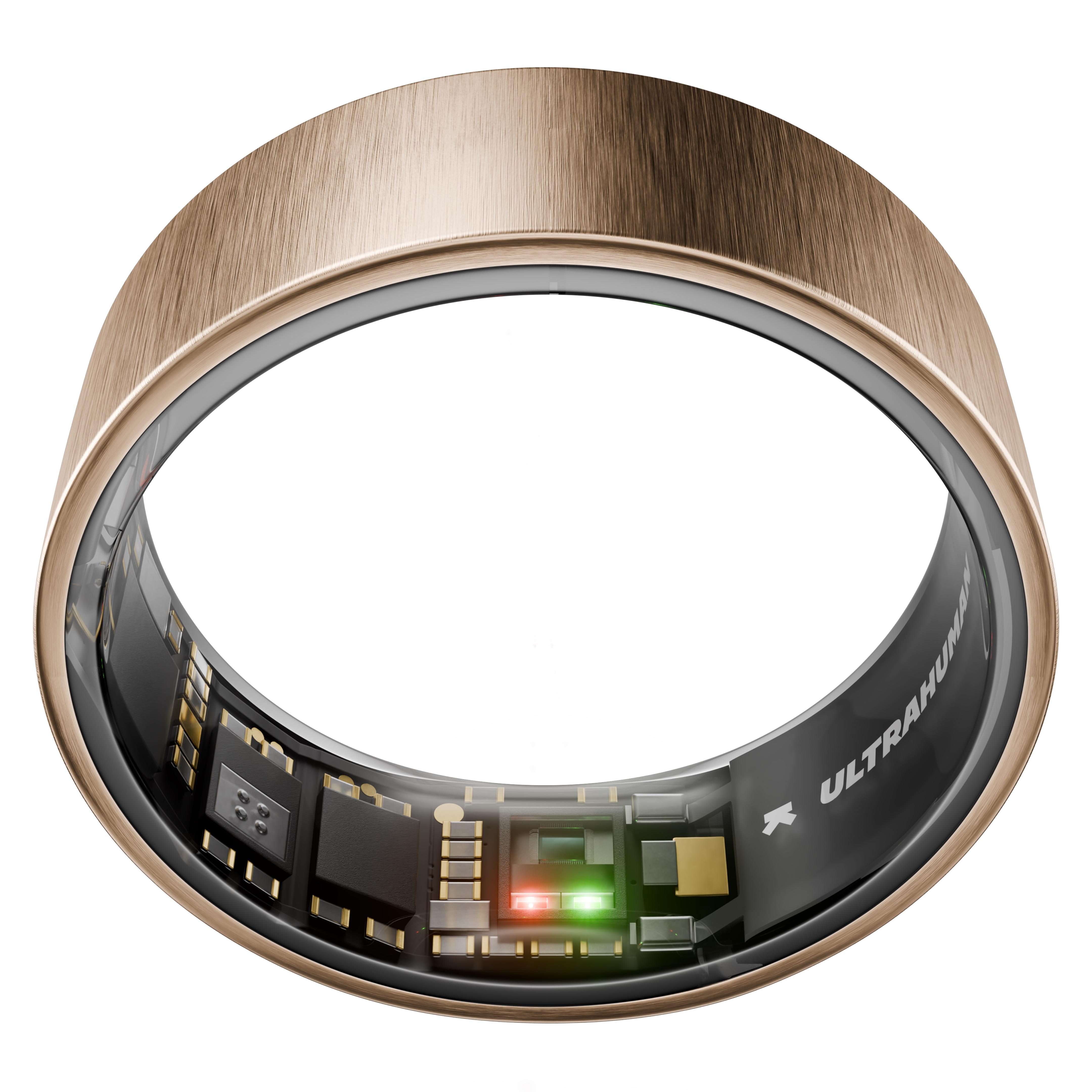 Ultrahuman Ring Air - Smart Ring, Charger, USB Cable / Size-05- Brushed_Rose_Gold | JAR Computers Ultrahuman Ring Air - Smart Ring, Charger, USB Cable / Size-05- Brushed_Rose_Gold
