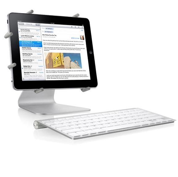 Алуминиева поставка за iPad 3, iPad 2, Kindle DX - Luxa 2 H4 | JAR Computers Алуминиева поставка за iPad 3, iPad 2, Kindle DX - Luxa 2 H4