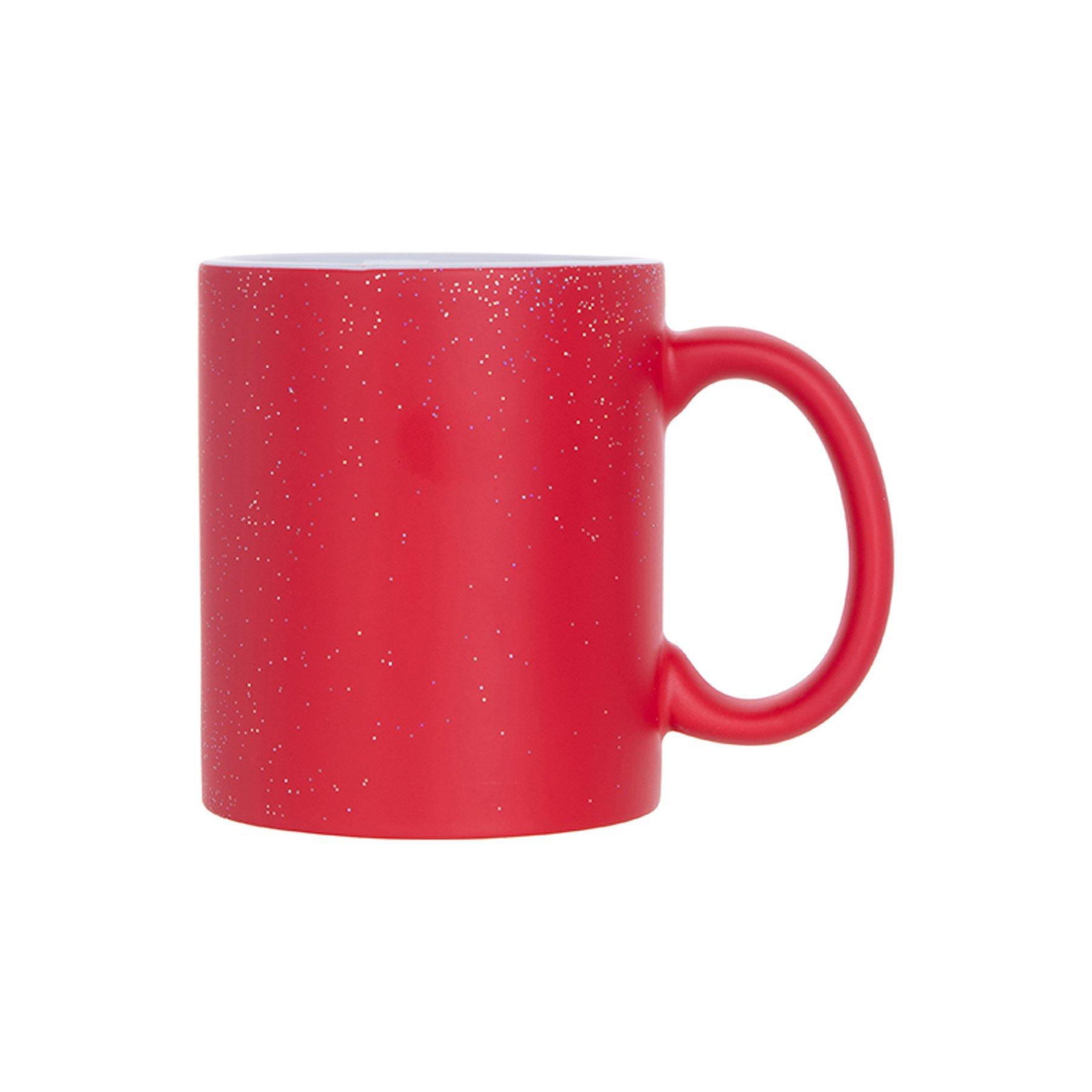 BESTSUB Магическа чаша, керамична, 330 ml, червен мат, с възможност за персонализация | JAR Computers BESTSUB Магическа чаша, керамична, 330 ml, червен мат, с възможност за персонализация