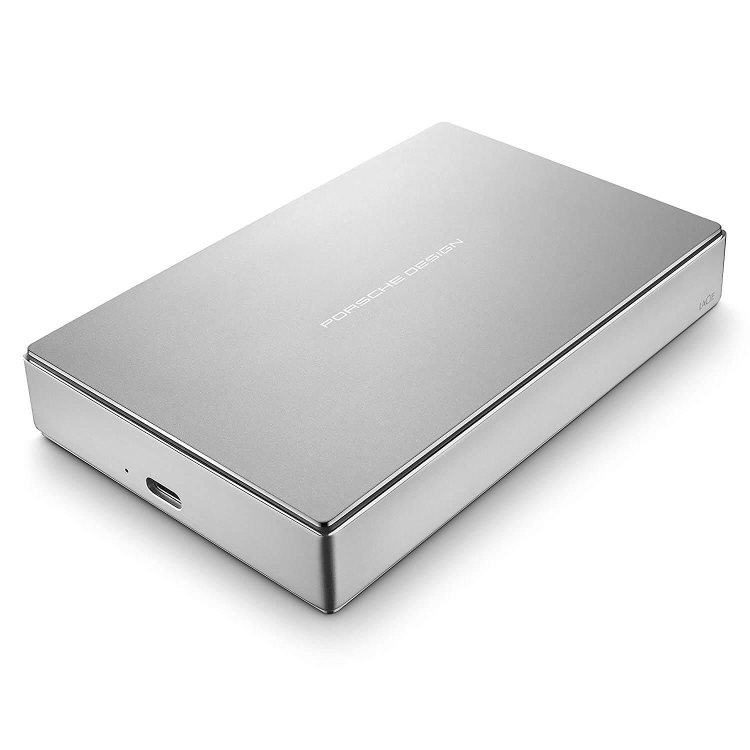 Дизайнерски външен хард диск с USB-C - Porsche Design Mobile Drive USB-C 4TB (сребрист) | JAR Computers Дизайнерски външен хард диск с USB-C - Porsche Design Mobile Drive USB-C 4TB (сребрист)