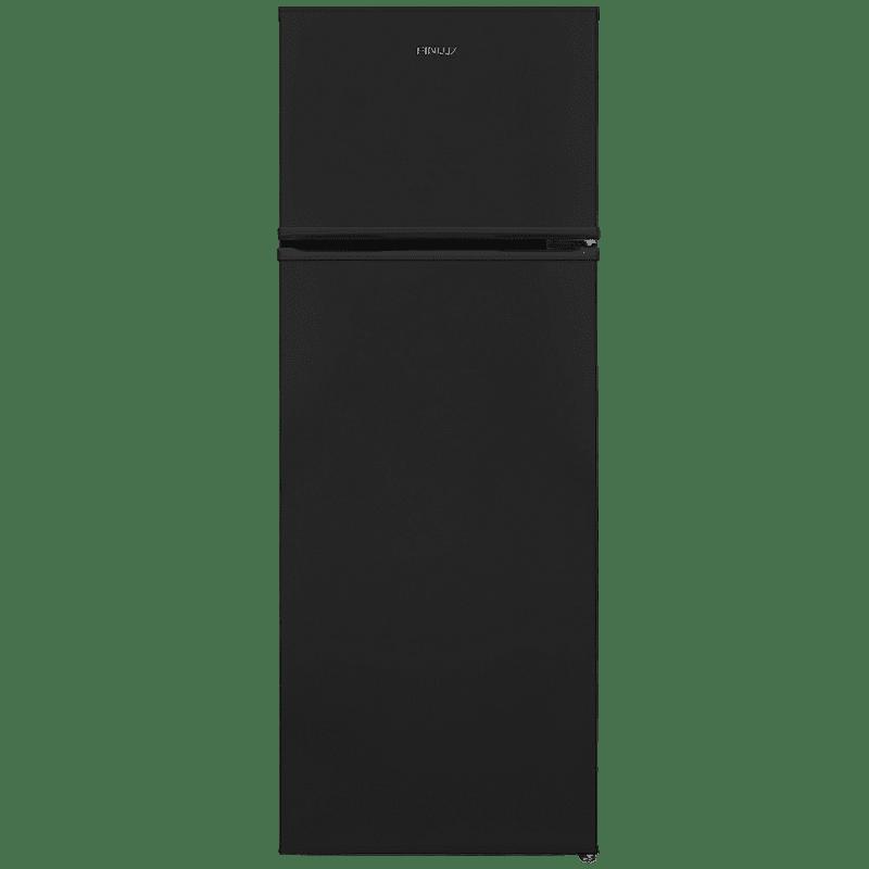 Хладилник с горна камера Finlux FXRA 260BE , 213 l, E , Статична , Черен