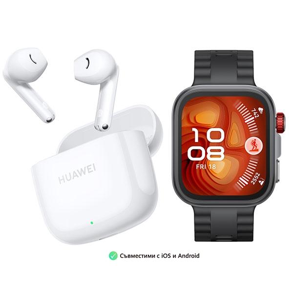 Huawei Watch Fit 4 Pro Seiya-B29F + FreeBuds SE 2 | JAR Computers Huawei Watch Fit 4 Pro Seiya-B29F + FreeBuds SE 2