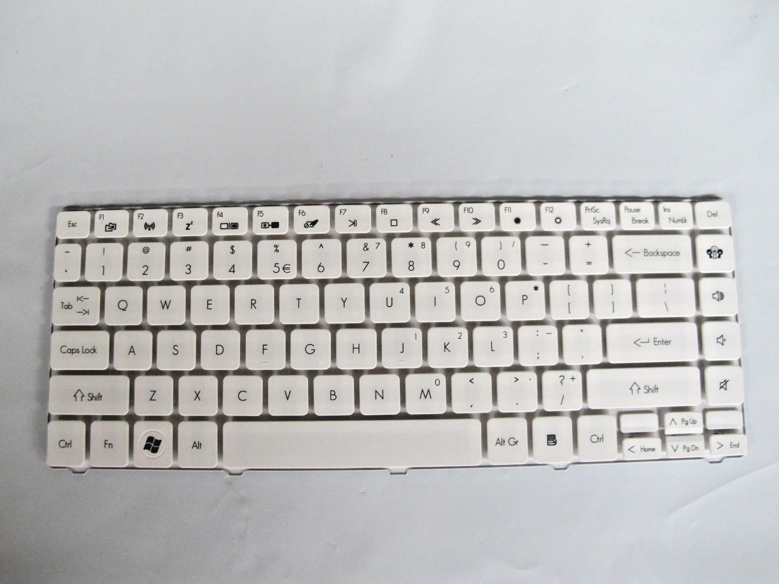 Клавиатура за лаптоп Gateway NV49C Packard Bell EasyNote NM98 NM85 NM87 Бяла / White | JAR Computers Клавиатура за лаптоп Gateway NV49C Packard Bell EasyNote NM98 NM85 NM87 Бяла / White