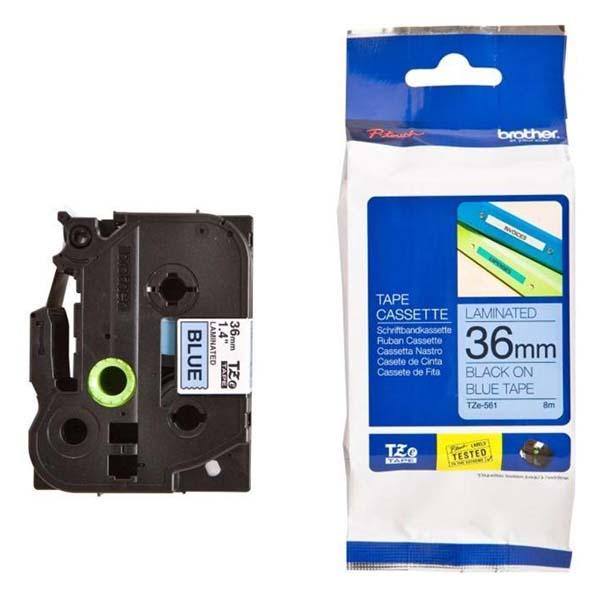 ЛЕНТА ЗА ЕТИКЕТНИ ПРИНТЕРИ BROTHER ТИП TZ - 36 mm x 8 m - BLACK ON BLUE TAPE - PN TZE561 (TZE-561) | JAR Computers ЛЕНТА ЗА ЕТИКЕТНИ ПРИНТЕРИ BROTHER ТИП TZ - 36 mm x 8 m - BLACK ON BLUE TAPE - PN TZE561 (TZE-561)