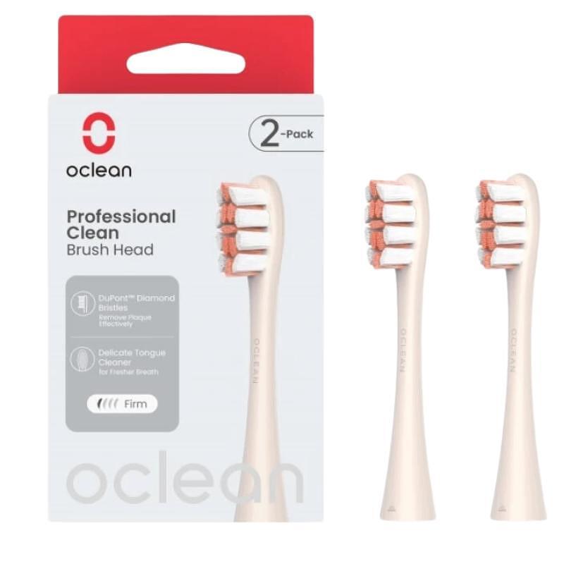 Накрайник за четки за зъби Oclean Professional clean -2 pack Golden P1C8-N