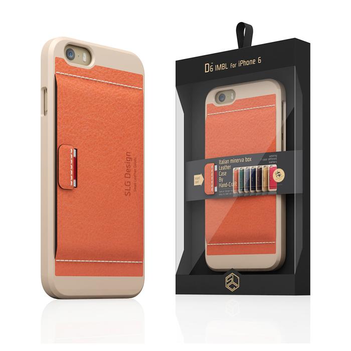 Поликарбонатов кейс с кожено покритие за iPhone 6, iPhone 6S - SLG Design D6 IMBL Case | JAR Computers Поликарбонатов кейс с кожено покритие за iPhone 6, iPhone 6S - SLG Design D6 IMBL Case