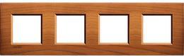 Рамка 4х2 мод. правоъгълна Cherrywood LL Bticino | JAR Computers Рамка 4х2 мод. правоъгълна Cherrywood LL Bticino