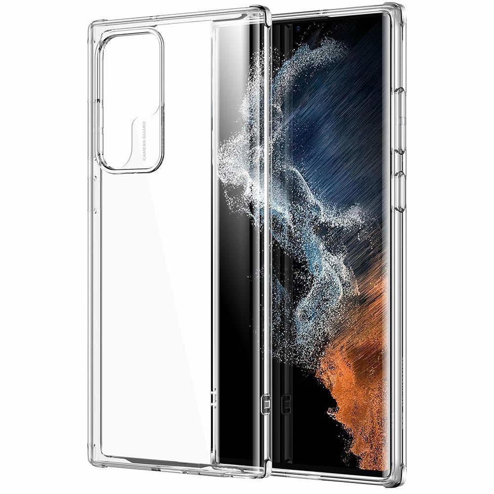 Силиконов (TPU) калъф за Samsung Galaxy S22 Ultra (прозрачен) - ESR Project Zero Case | JAR Computers Силиконов (TPU) калъф за Samsung Galaxy S22 Ultra (прозрачен) - ESR Project Zero Case