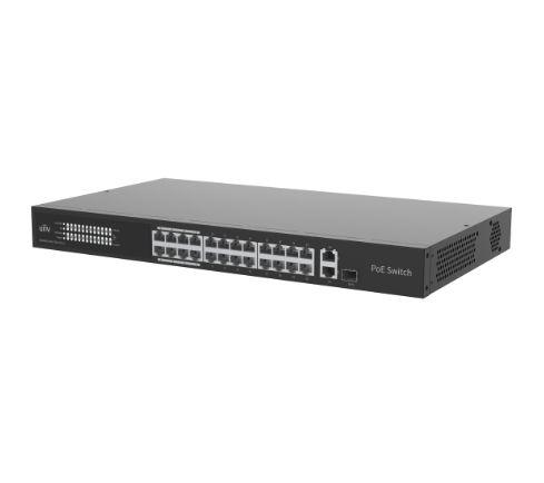 Суич 24PoE+1GT+1GC,NSW3000-24T1GT1GC-POE-IN. | JAR Computers Суич 24PoE+1GT+1GC,NSW3000-24T1GT1GC-POE-IN.