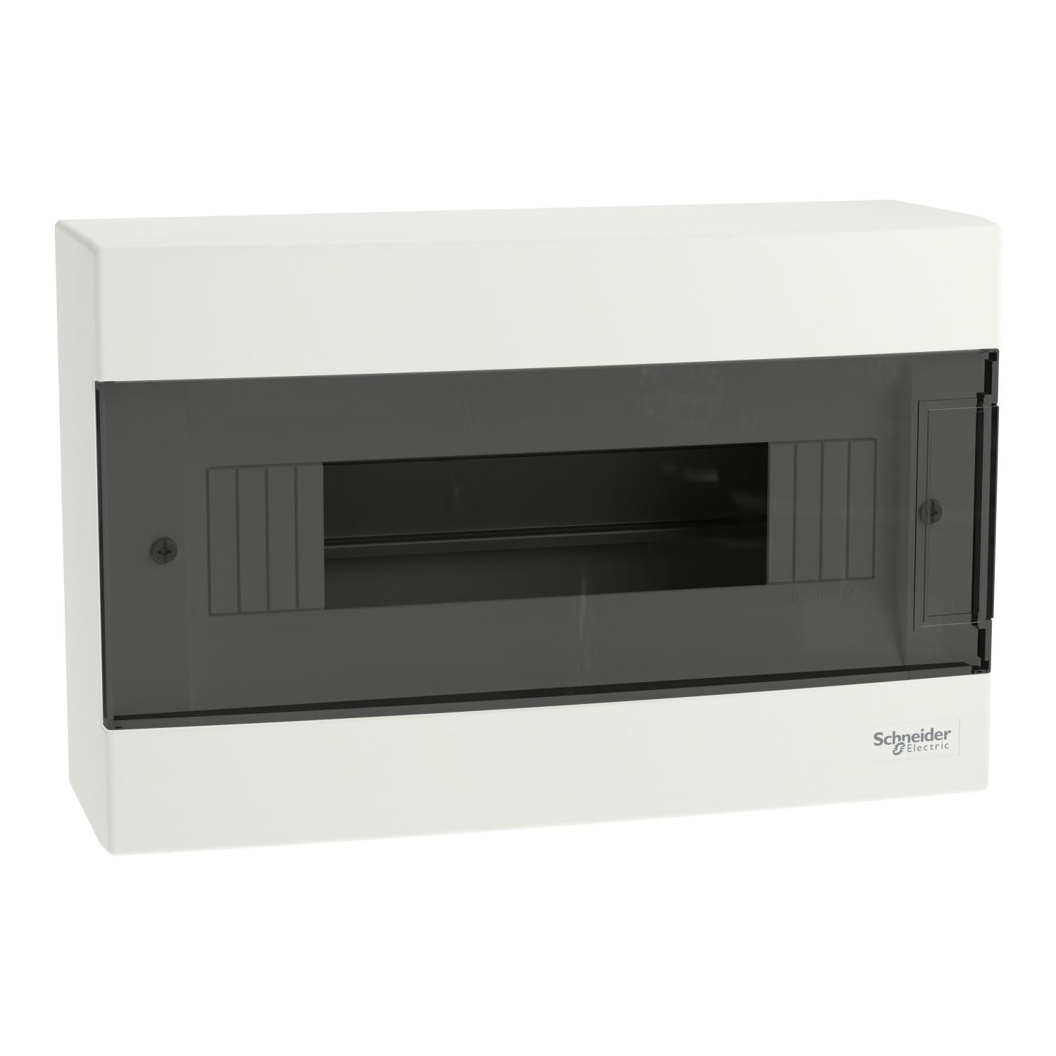 Табло Easy 9 ОМ 1X12M, опушена врата с N/PE шина - SCHNEIDER ELECTRIC Easy9 EU EZ9EUC112 | JAR Computers Табло Easy 9 ОМ 1X12M, опушена врата с N/PE шина - SCHNEIDER ELECTRIC Easy9 EU EZ9EUC112