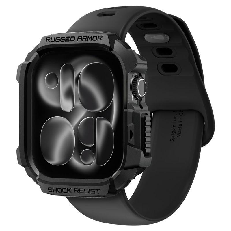 Удароустойчив TPU кейс за Apple Watch 46мм - Spigen Rugged Armor 2 Case (черен) | JAR Computers Удароустойчив TPU кейс за Apple Watch 46мм - Spigen Rugged Armor 2 Case (черен)