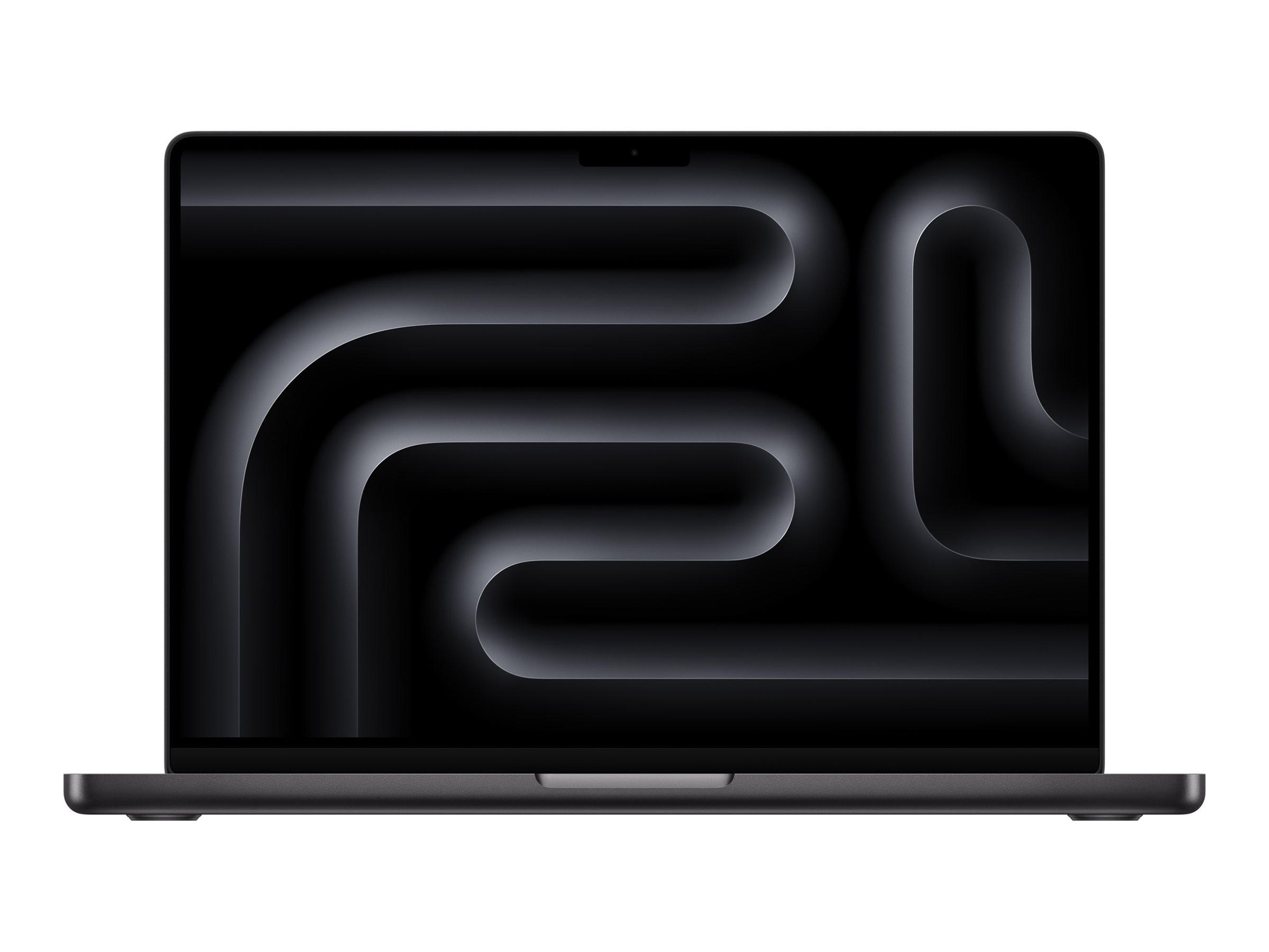 Apple 14-inch MacBook Pro: Apple M4 chip with 10-core CPU and 10-core GPU, 16GB, 512GB SSD - Space Black | JAR Computers Apple 14-inch MacBook Pro: Apple M4 chip with 10-core CPU and 10-core GPU, 16GB, 512GB SSD - Space Black
