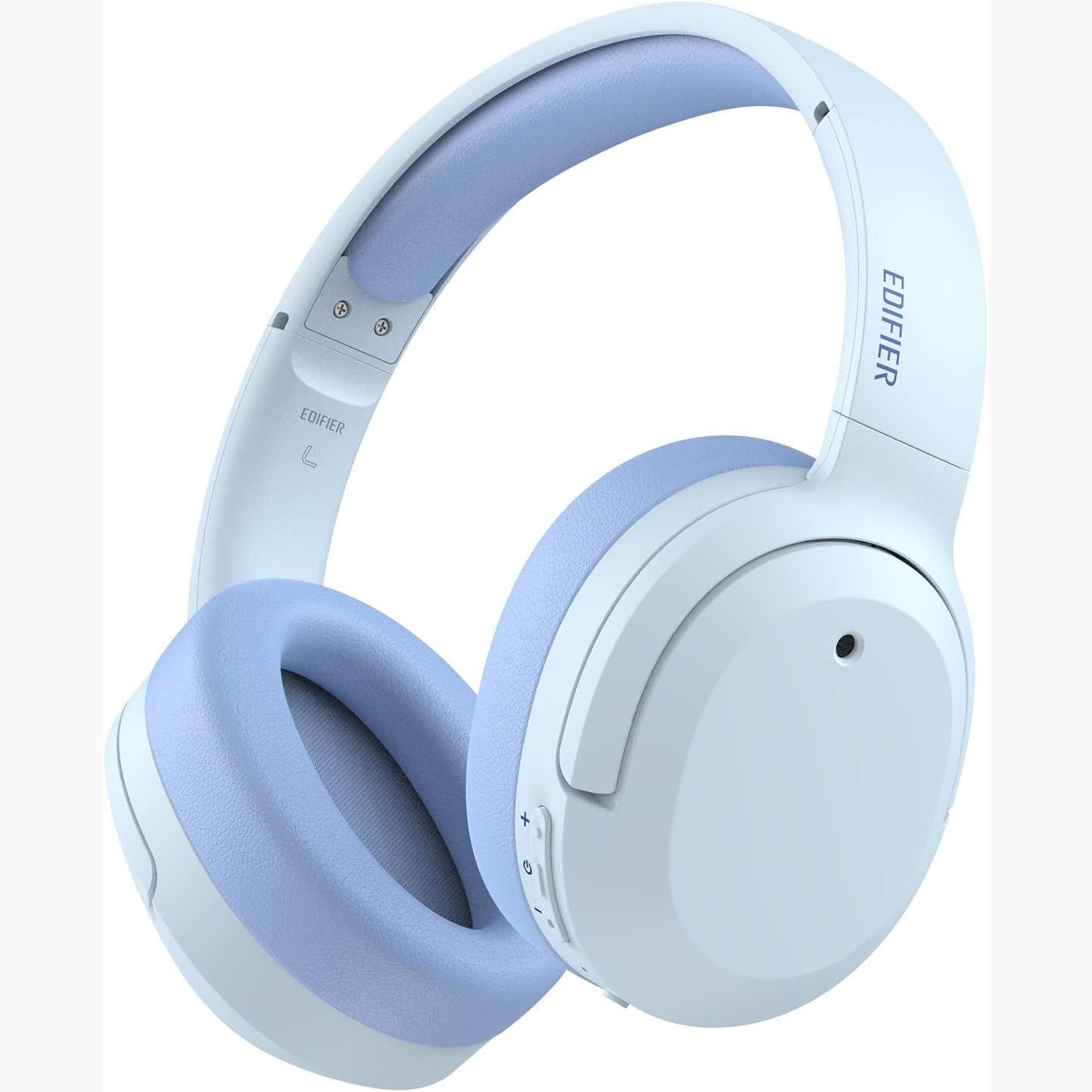 Безжични Bluetooth слушалки с микрофон за мобилни устройства - Edifier W820NB Plus Wireless Noise Cancellation Over-Ear Headphones (син) | JAR Computers Безжични Bluetooth слушалки с микрофон за мобилни устройства - Edifier W820NB Plus Wireless Noise Cancellation Over-Ear Headphones (син)
