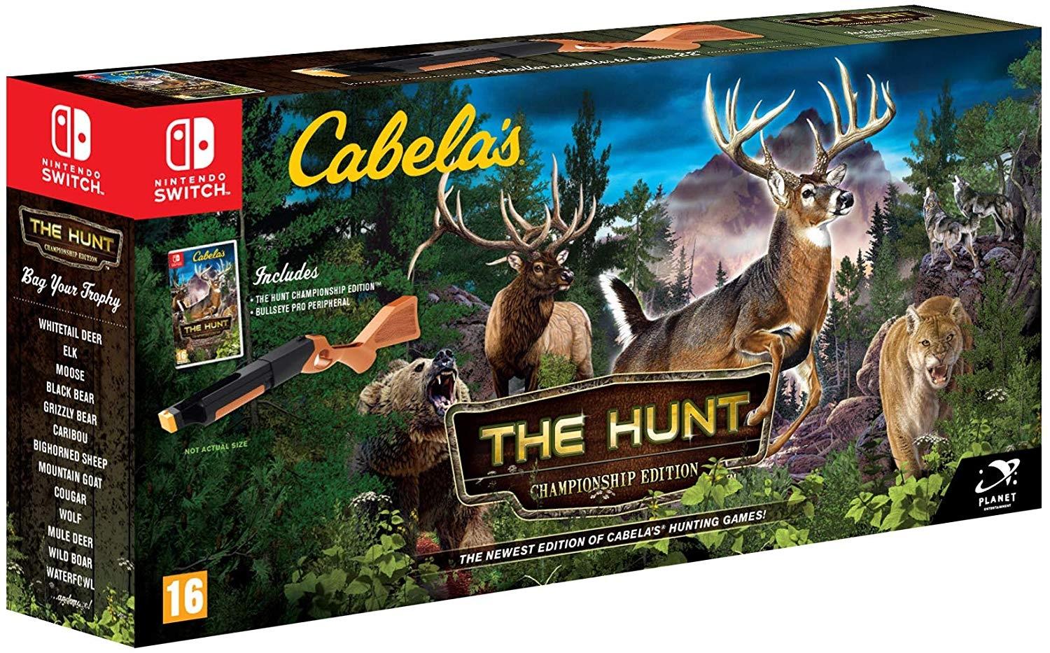 Cabela's The Hunt - Championship Edition + Bullseye Pro-Controller (Nintendo Switch)