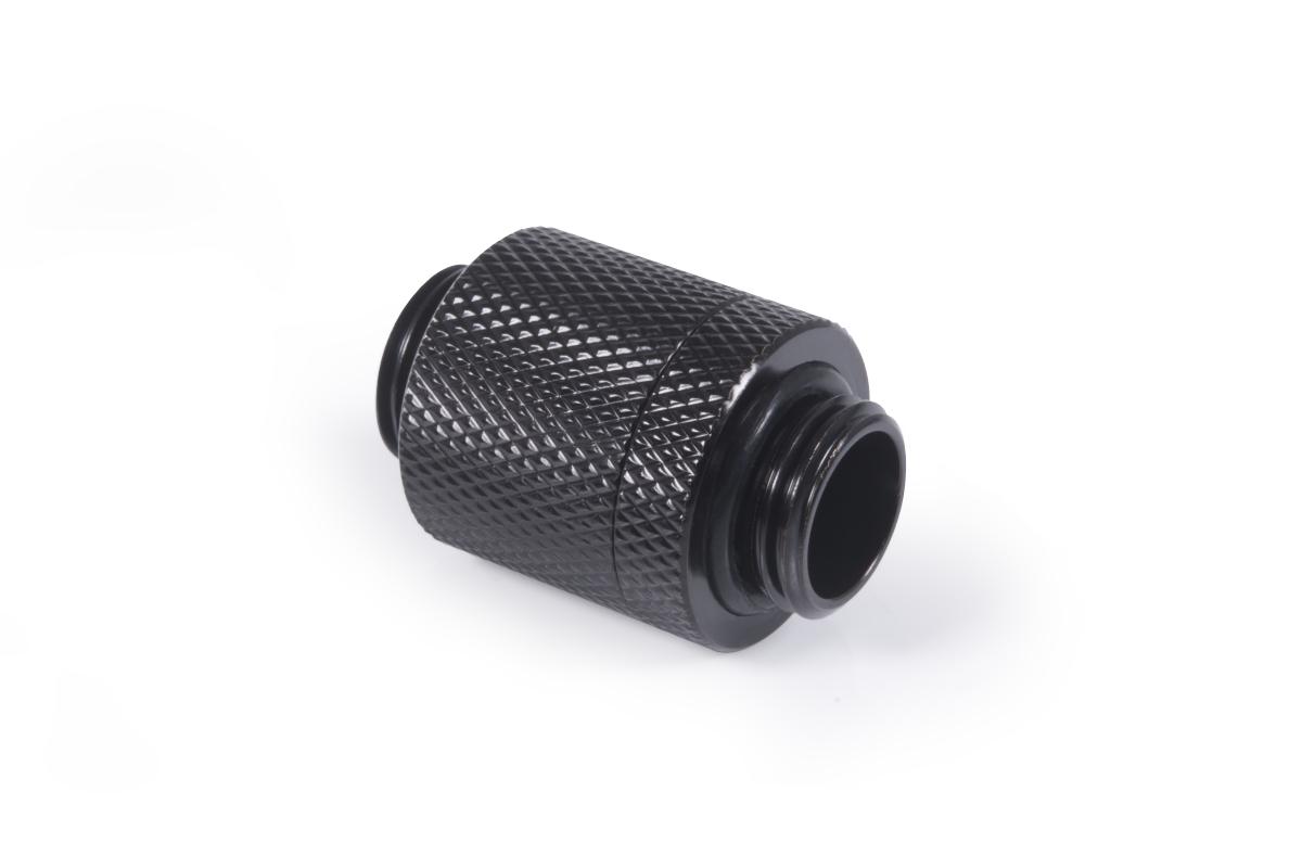D-Plug Alphacool ES, 20mm, G1/4 AG auf G1/4 AG, Черен мат | JAR Computers D-Plug Alphacool ES, 20mm, G1/4 AG auf G1/4 AG, Черен мат