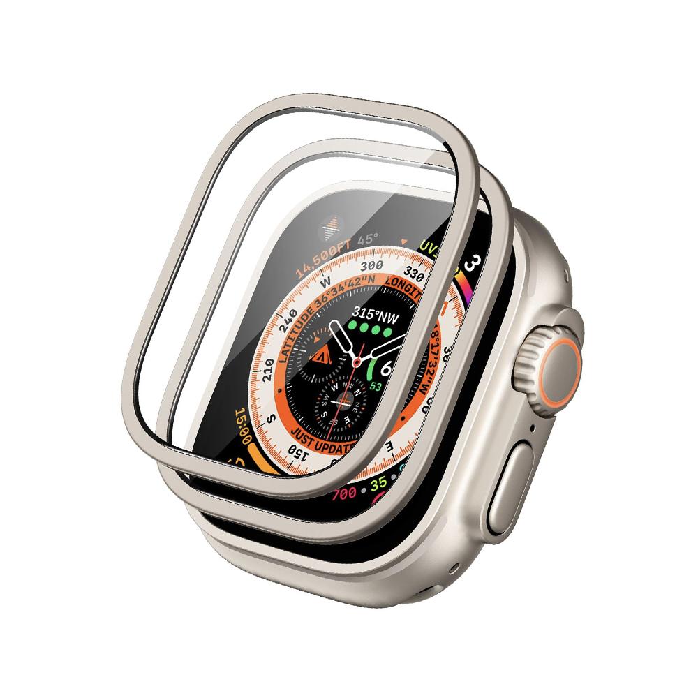 ESR Tempered glass Armortie Apple Watch Ultra / Ultra 2, 49мм, SET 2бр. /титаниев/ | JAR Computers ESR Tempered glass Armortie Apple Watch Ultra / Ultra 2, 49мм, SET 2бр. /титаниев/