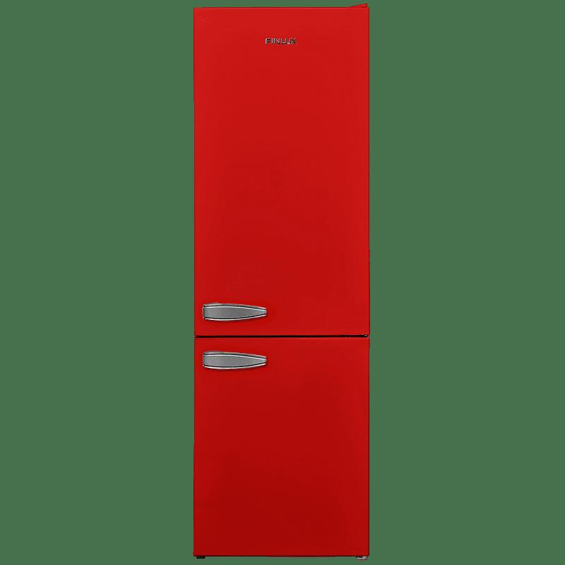 Хладилник с фризер Finlux FXCA 31310 REE RETRO , 268 l, E , Статична , Червен