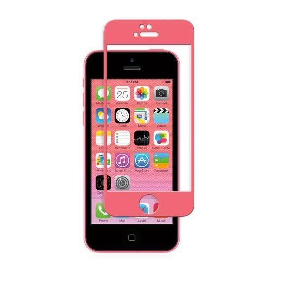 Изключително здраво, стъклено защитно покритие за дисплея на iPhone 5, iPhone 5S, iPhone SE, iPhone 5C - Moshi iVisor Glass (розов) | JAR Computers Изключително здраво, стъклено защитно покритие за дисплея на iPhone 5, iPhone 5S, iPhone SE, iPhone 5C - Moshi iVisor Glass (розов)