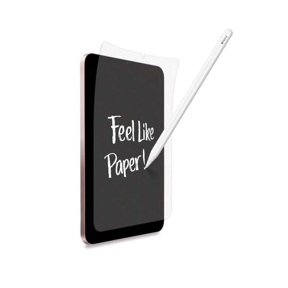 Качествено защитно покритие (подходящо за рисуване) за дисплея на iPad mini 7 (2024), iPad mini 6 (2021) - Torrii BodyFilm Paper Texture Screen Protector (матово) | JAR Computers Качествено защитно покритие (подходящо за рисуване) за дисплея на iPad mini 7 (2024), iPad mini 6 (2021) - Torrii BodyFilm Paper Texture Screen Protector (матово)