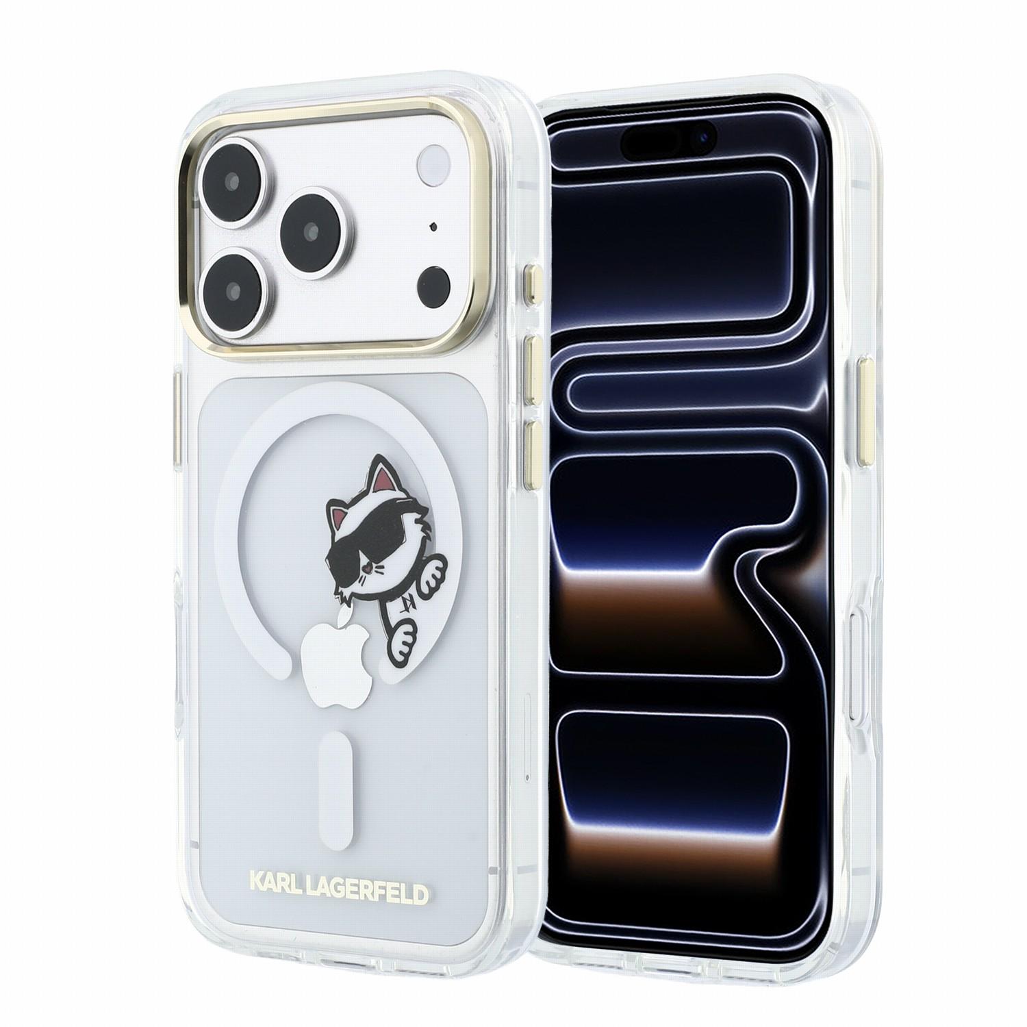 Karl Lagerfeld Калъф Apple iPhone 18 Pro/ 17 Pro, IML Choupette Peekaboo MagSafe /прозрачен/ - KLHMP18L6HCPSCT | JAR Computers Karl Lagerfeld Калъф Apple iPhone 18 Pro/ 17 Pro, IML Choupette Peekaboo MagSafe /прозрачен/ - KLHMP18L6HCPSCT