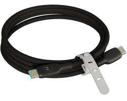 MOTOROLA Silicone 2m Cable C-C 5A, Black