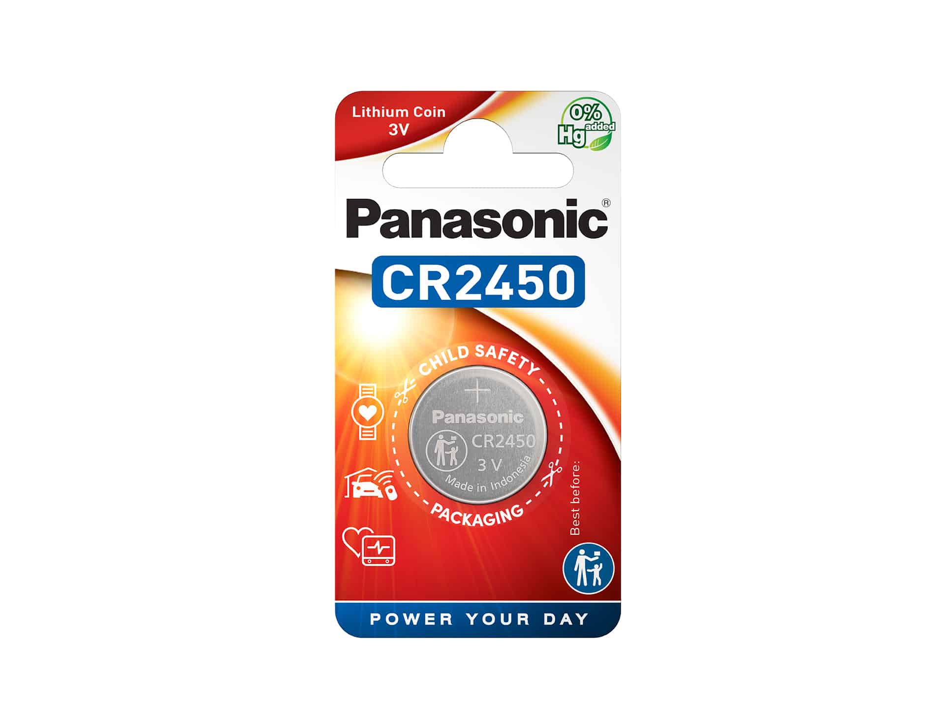 Батерия Panasonic CR2450 | JAR Computers Батерия Panasonic CR2450
