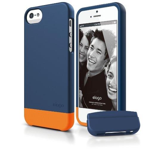 Слайдер кейс и защитни покрития за iPhone 5, iPhone 5S, iPhone SE - Elago S5 Glide Case (тъмносин-мат) | JAR Computers Слайдер кейс и защитни покрития за iPhone 5, iPhone 5S, iPhone SE - Elago S5 Glide Case (тъмносин-мат)