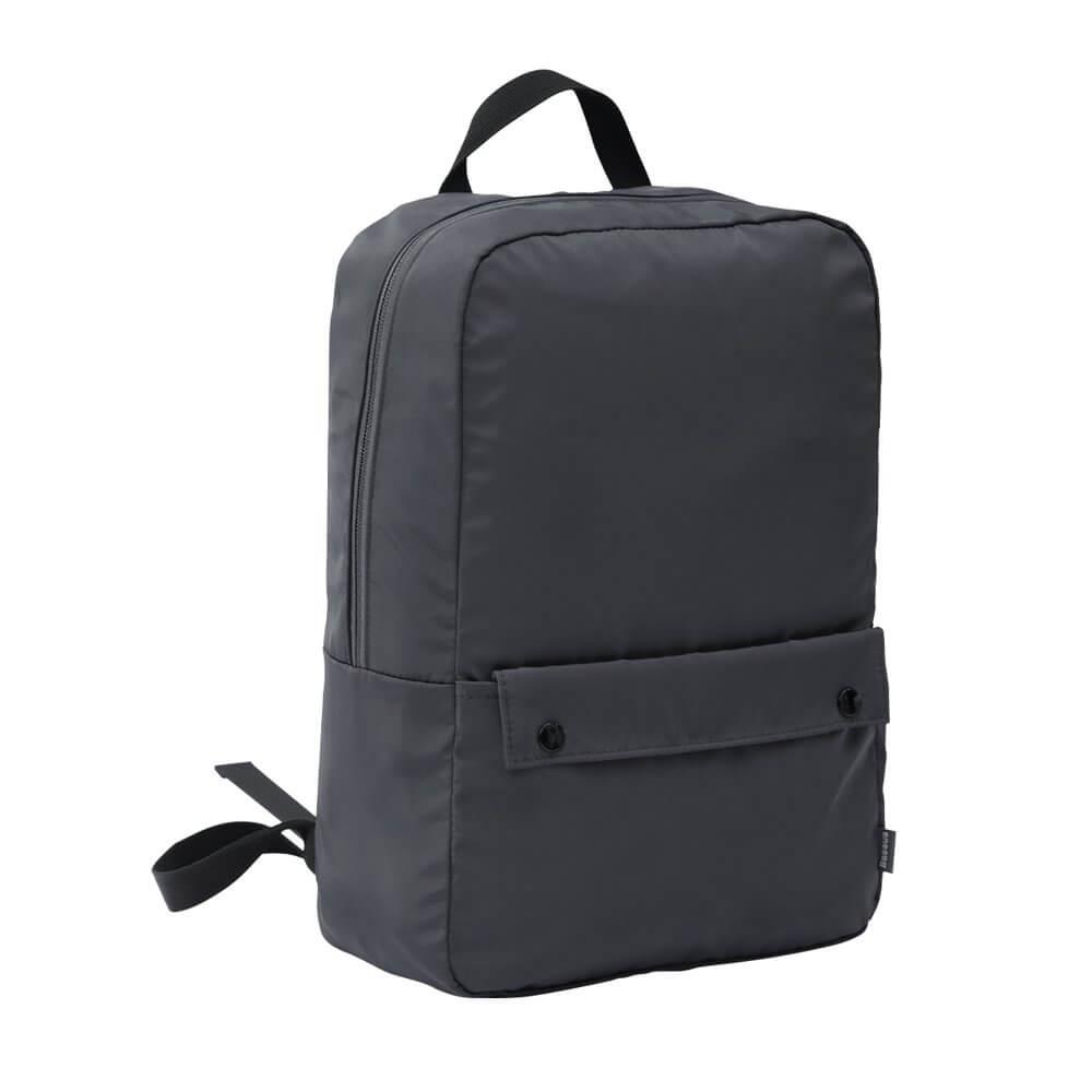 Стилна раница за Macbook Pro 13, Air 13 и лаптопи до 13 инча - Baseus Basics Series 13 Laptop Backpack (LBJN-E0G) (тъмносив) | JAR Computers Стилна раница за Macbook Pro 13, Air 13 и лаптопи до 13 инча - Baseus Basics Series 13 Laptop Backpack (LBJN-E0G) (тъмносив)