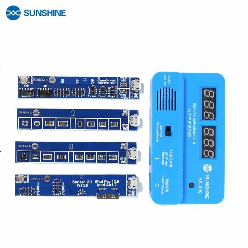 Тестер за батерии за мобилни устройства - Sunshine SS-909 Universal Charging Battery Board | JAR Computers Тестер за батерии за мобилни устройства - Sunshine SS-909 Universal Charging Battery Board