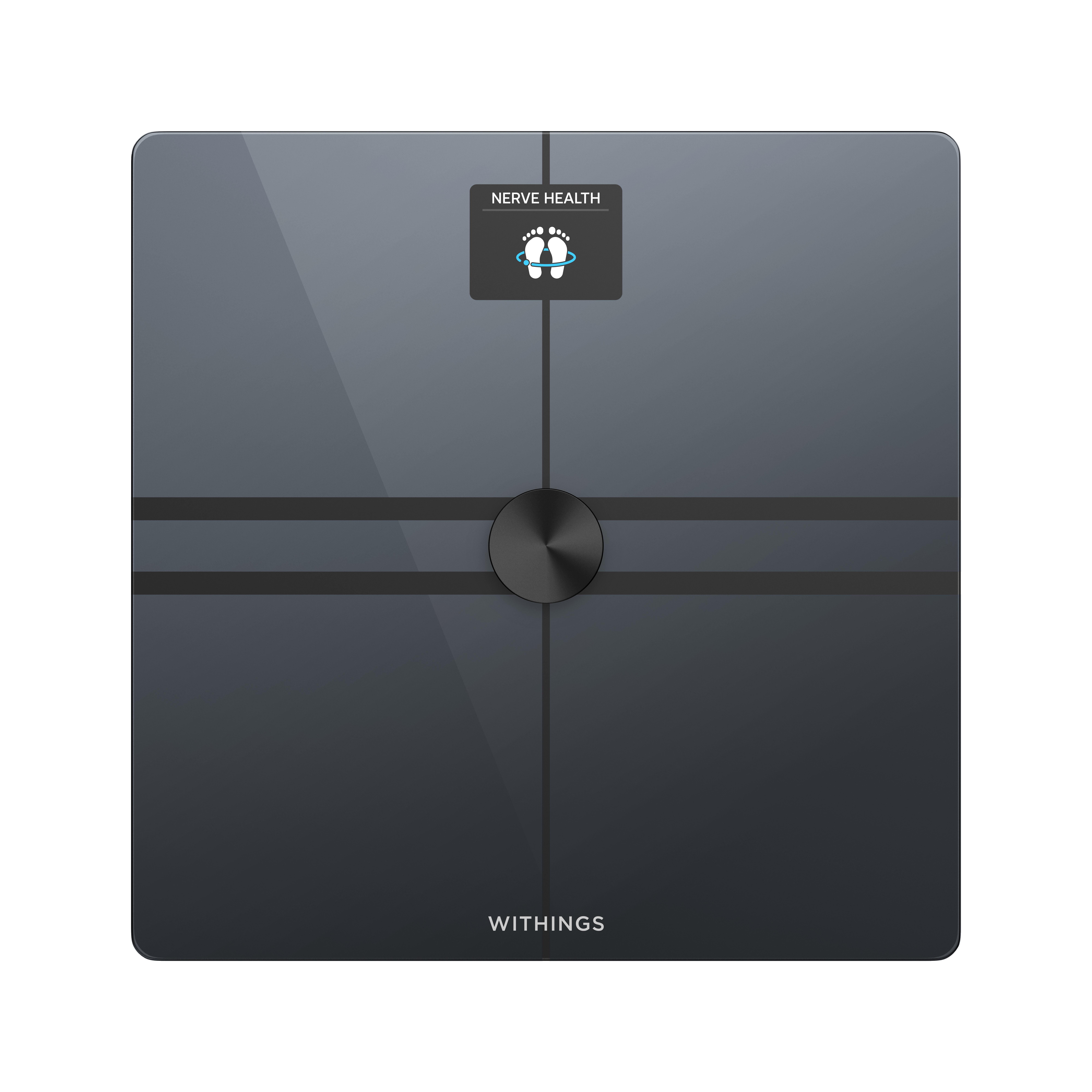 Withings Body Comp Complete Body Analysis Wi-Fi Scale - Black | JAR Computers Withings Body Comp Complete Body Analysis Wi-Fi Scale - Black