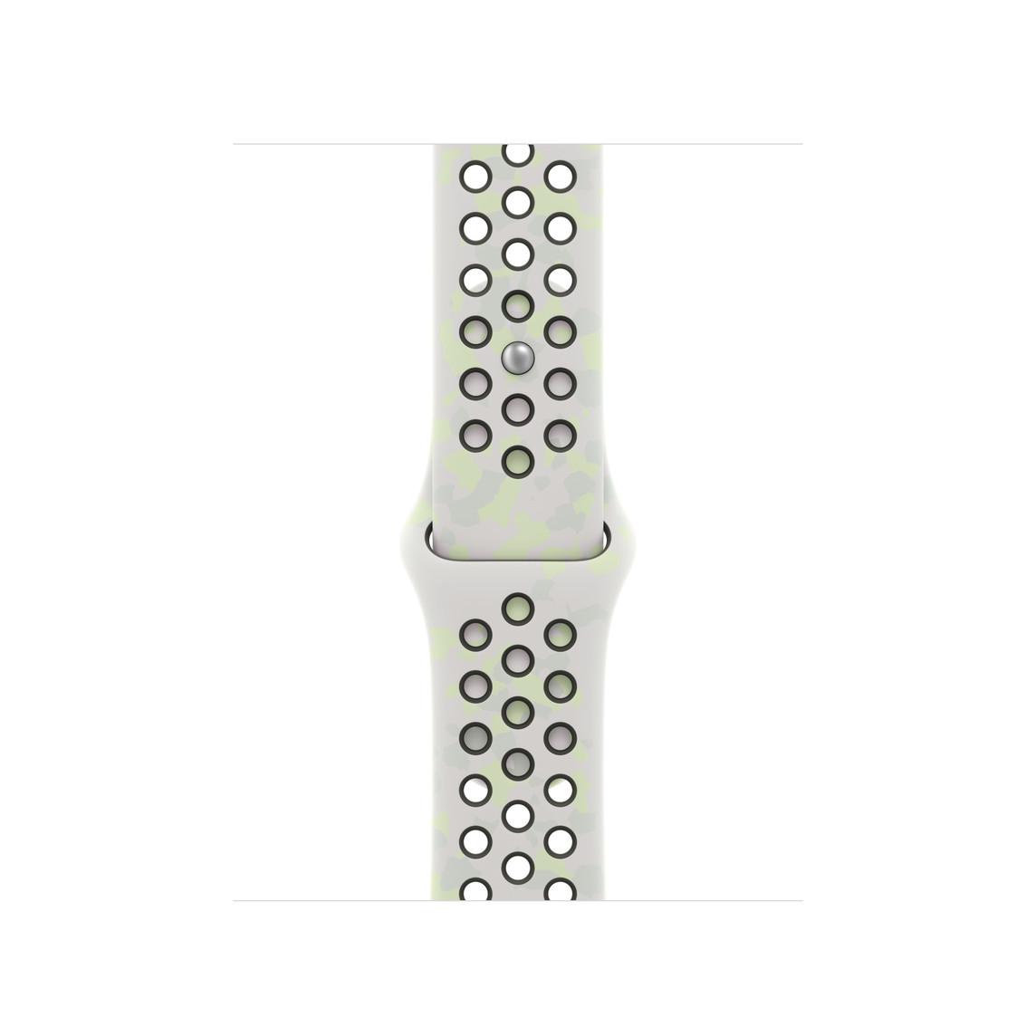 Apple Watch 40mm Sport Band: Essential White Nike Sport Band - S/M | JAR Computers Apple Watch 40mm Sport Band: Essential White Nike Sport Band - S/M