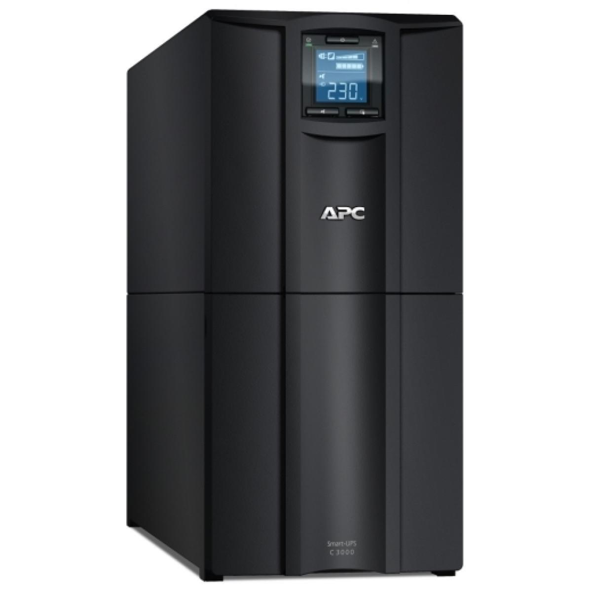 APC Smart-UPS C, Line Interactive, 3kVA, Tower, 230V, 8x IEC C13+1x IEC C19 outlets, USB and Serial communication, AVR, Graphic LCD | JAR Computers APC Smart-UPS C, Line Interactive, 3kVA, Tower, 230V, 8x IEC C13+1x IEC C19 outlets, USB and Serial communication, AVR, Graphic LCD