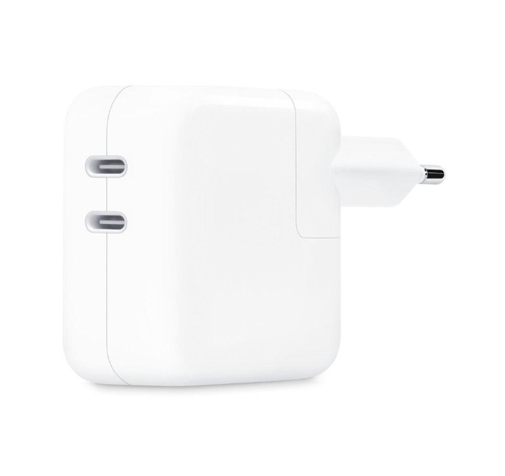 Apple Dual USB-C Power Adapter 35W | JAR Computers Apple Dual USB-C Power Adapter 35W