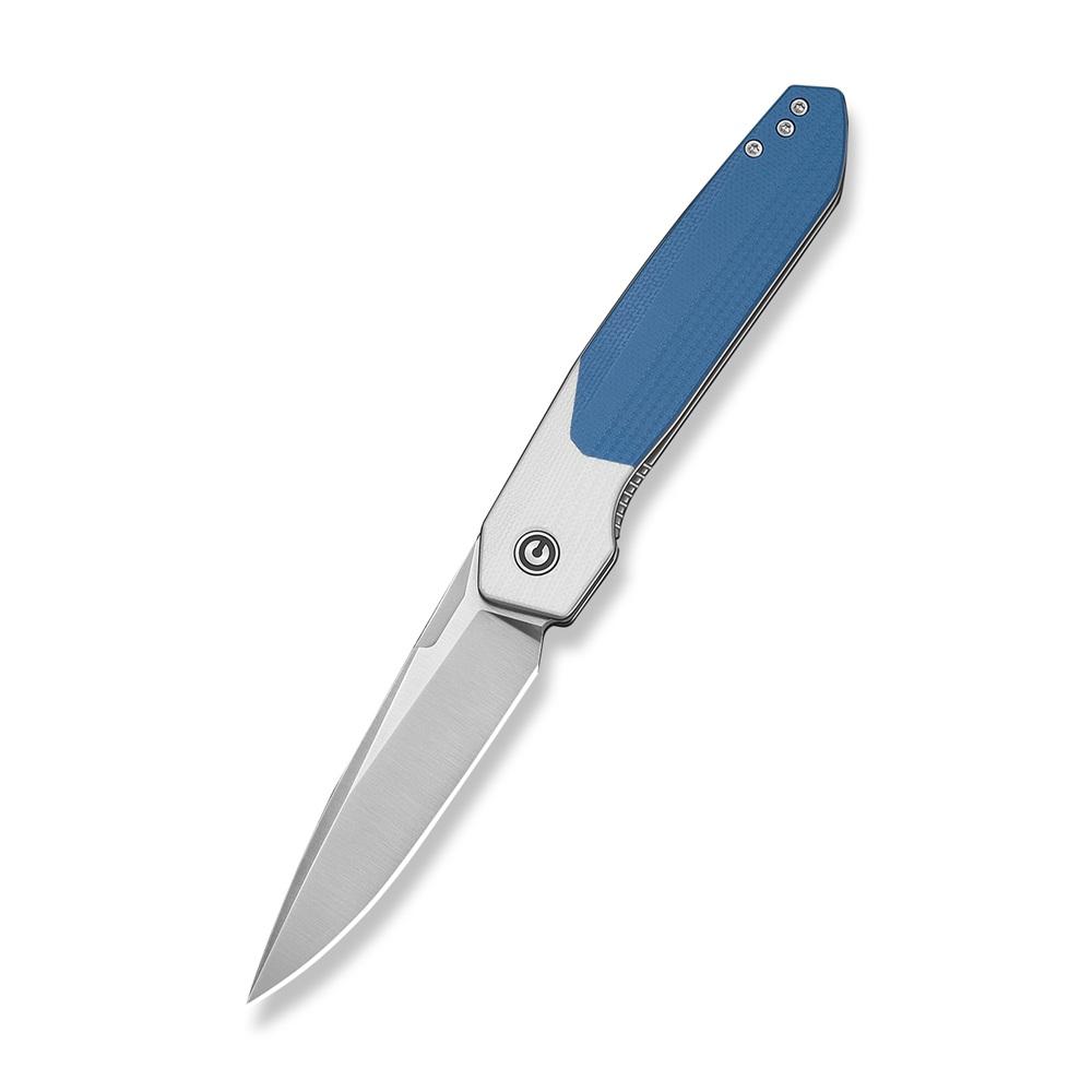 Джобен нож CIVIVI Brr15 Light White & Blue G10 Handle | JAR Computers Джобен нож CIVIVI Brr15 Light White & Blue G10 Handle