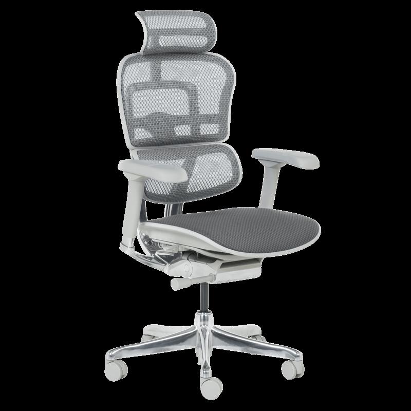 Ергономичен стол ERGOHUMAN ELITE 2 - сива рамка - сив