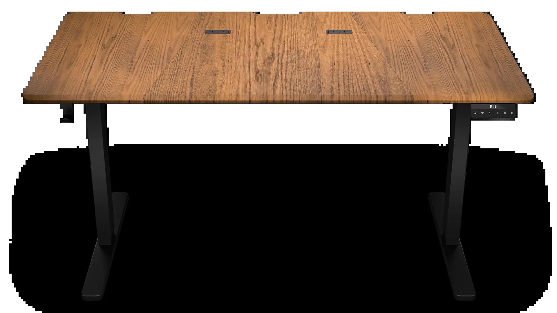 Геймърско бюро ENDORFY Atlas L Electric - Dark Wood