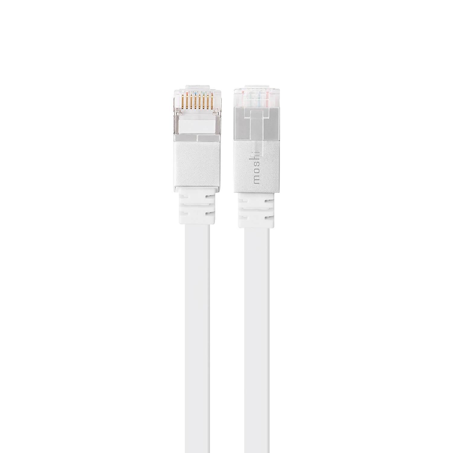 Gigabit Ethernet кабел (модел 2017) - Moshi Gigabit Ethernet Cat 6 Cable | JAR Computers Gigabit Ethernet кабел (модел 2017) - Moshi Gigabit Ethernet Cat 6 Cable