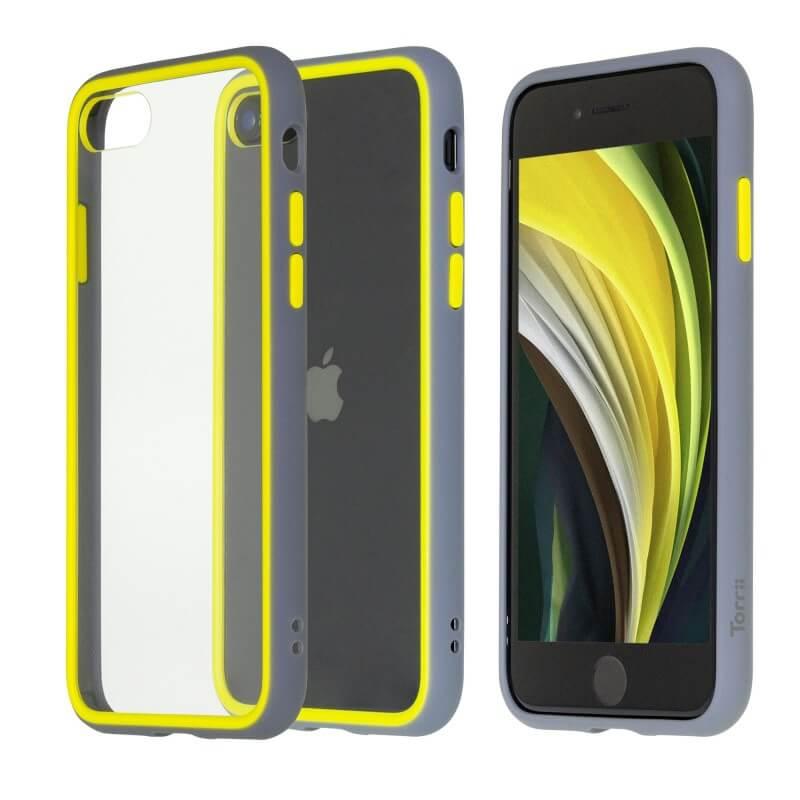 Хибриден удароустойчив кейс за iPhone SE (2022), iPhone SE (2020), iPhone 8, iPhone 7 - Torrii Torero Case (сив) | JAR Computers Хибриден удароустойчив кейс за iPhone SE (2022), iPhone SE (2020), iPhone 8, iPhone 7 - Torrii Torero Case (сив)