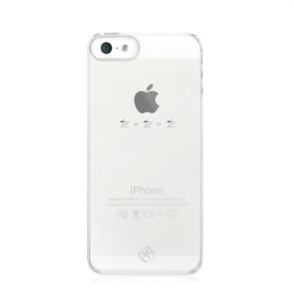 Кейс с кристали на Сваровски за iPhone 5, iPhone 5S, iPhone SE - Swarovski Les Etoiles Crystal | JAR Computers Кейс с кристали на Сваровски за iPhone 5, iPhone 5S, iPhone SE - Swarovski Les Etoiles Crystal